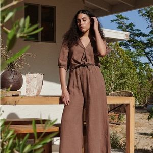 First Rite Linen Trousers